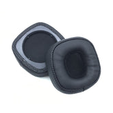 1 par de protectores de espuma suave para auriculares Marshall MAJOR III, color negro, blanco y marrón